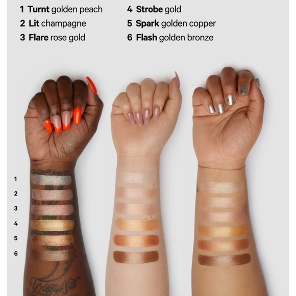 NWT MILK CREAM HIGHLIGHTER TONE SPARK - Picture 8 of 8